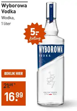 Gall & Gall Wyborowa Vodka aanbieding
