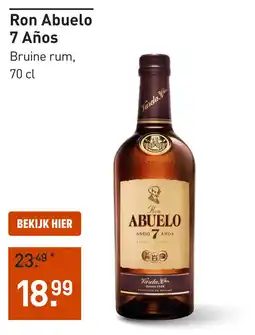 Gall & Gall Ron Abuelo 7 Años aanbieding