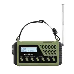 Action Hyundai noodradio DAB+ met 10000 mAh powerbank aanbieding