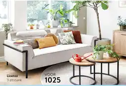 Profijt Meubel Licenza 3-zitsbank aanbieding