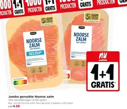 Jumbo Jumbo gerookte Noorse zalm aanbieding