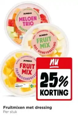 Jumbo Fruitmixen met dressing aanbieding