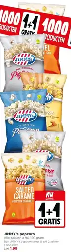 Jumbo JIMMY's popcorn aanbieding