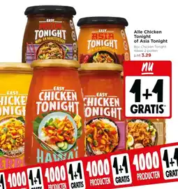 Jumbo Alle Chicken Tonight of Asia Tonight aanbieding