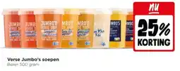 Jumbo Verse Jumbo's soepen aanbieding