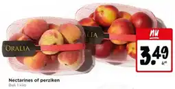 Jumbo Nectarines of perziken aanbieding