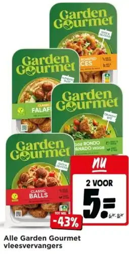 Jumbo Alle Garden Gourmet vleesvervangers aanbieding