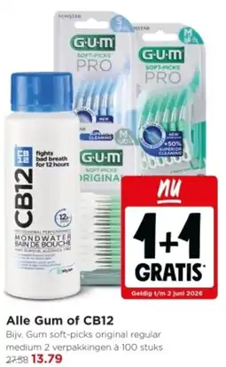 Jumbo Alle Gum of CB12 aanbieding