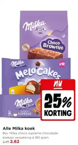 Jumbo Alle Milka koek aanbieding
