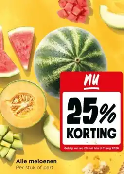 Jumbo Alle meloenen aanbieding