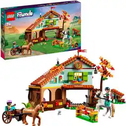 Bol.com LEGO Friends Autumns paardenstal Boerderij Paarden Speelgoed Dieren Set voor Kinderen - 41745 aanbieding