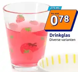 Action Drinkglas aanbieding