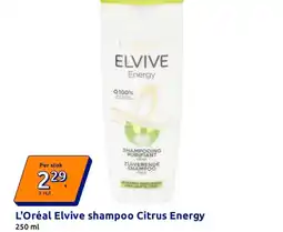 Action L'Oréal Elvive shampoo Citrus Energy aanbieding