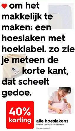 HEMA Alle hoeslakens aanbieding