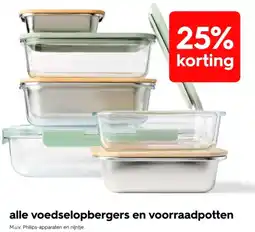 HEMA Alle voedselopbergers en voorraadpotten aanbieding