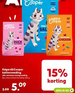 Pets Place Edgard&Cooper kattenvoeding aanbieding