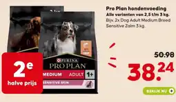 Pets Place Pro Plan hondenvoeding aanbieding