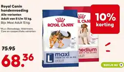 Pets Place Royal Canin hondenvoeding aanbieding