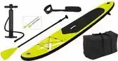 Bol.com SUP Board - 285cm - tot 80kg - lime aanbieding