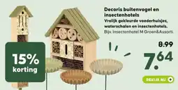 Pets Place Decoris buitenvogel en insectenhotels aanbieding