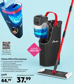 AllesZ Vileda H2Pro Flat mop box aanbieding