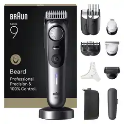 Bol.com Braun Baardtrimmer Series 9 BT9560 +12 Tools - 52 Lengtes - ProBlade - Chroom aanbieding