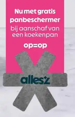 AllesZ Panbeschermer aanbieding