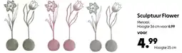 AllesZ Sculptuur Flower aanbieding