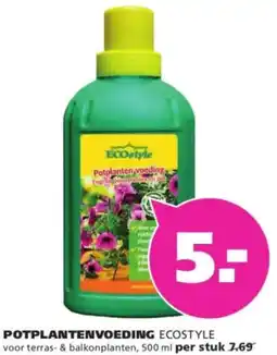 Ranzijn Potplantenvoeding Ecostyle aanbieding