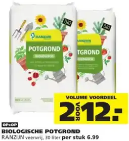 Ranzijn Biologische potgrond Ranzijn aanbieding