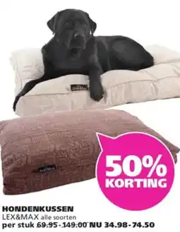 Ranzijn Hondenkussen Lex&max aanbieding