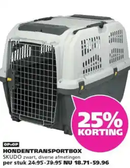Ranzijn Hondentransportbox Skudo aanbieding