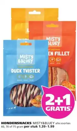 Ranzijn Hondensnacks Misty&bluey aanbieding