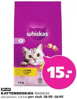 Ranzijn Kattenbrokjes Whiskas aanbieding