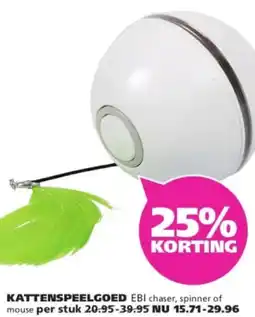 Ranzijn Kattenspeelgoed Ebi aanbieding