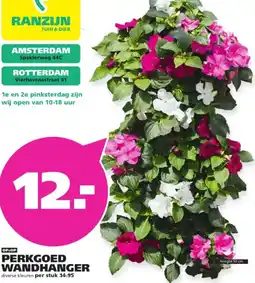 Ranzijn Perkgoed wandhanger aanbieding