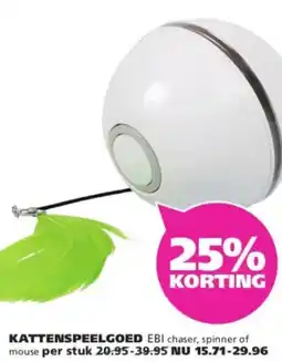 Ranzijn Kattenspeelgoed Ebi aanbieding