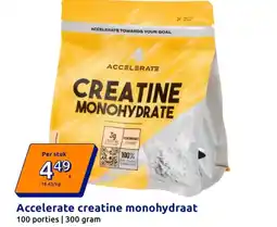 Action Accelerate creatine monohydraat aanbieding
