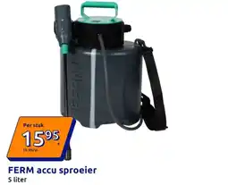 Action FERM accu sproeier aanbieding