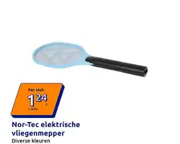 Action Nor-Tec elektrische vliegenmepper aanbieding