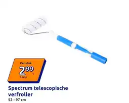 Action Spectrum telescopische verfroller aanbieding