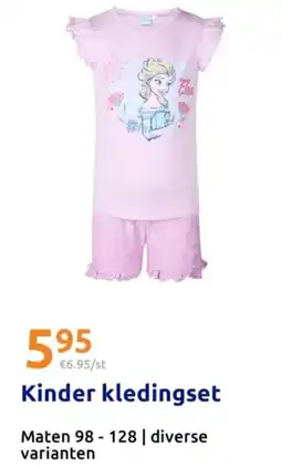 Action Kinder kledingset aanbieding