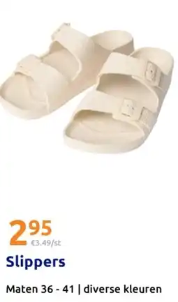 Action Slippers aanbieding