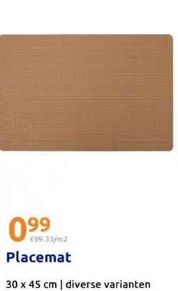 Action Placemat aanbieding