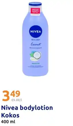 Action Nivea bodylotion Kokos aanbieding
