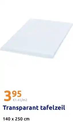 Action Transparant tafelzeil aanbieding