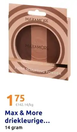 Action Max & More driekleurige aanbieding