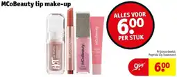 Kruidvat MCoBeauty lip make-up aanbieding