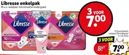 Kruidvat Libresse enkelpak aanbieding