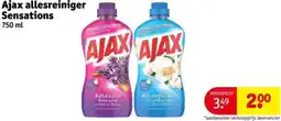 Kruidvat Ajax allesreiniger Sensations aanbieding